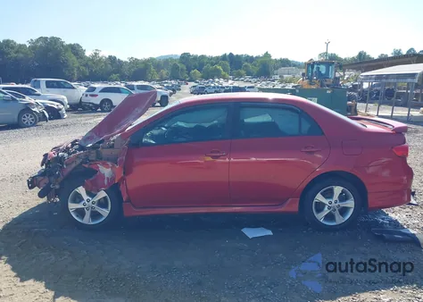 2012 Toyota Corolla S/Le z USA, uszkodzony, nr VIN 5YFBU4EE1CP012712